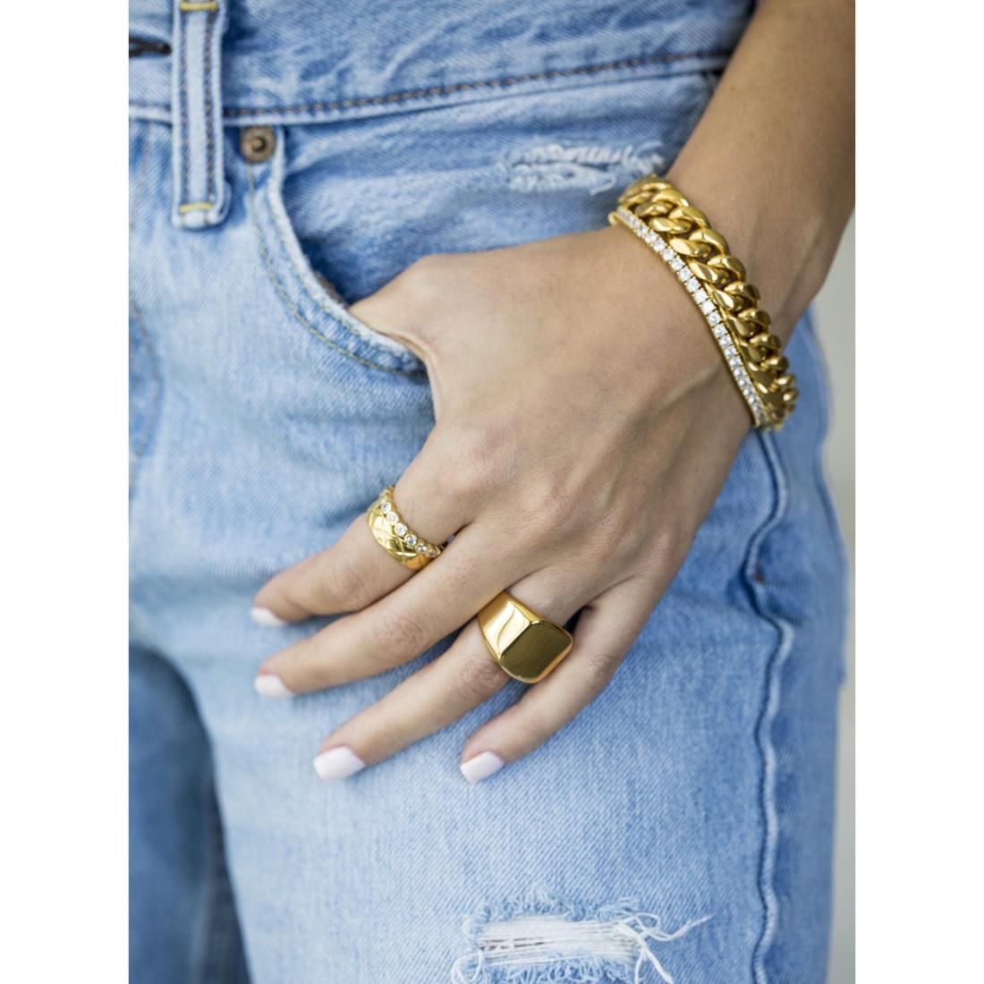Chunky Chain Bracelet in gold