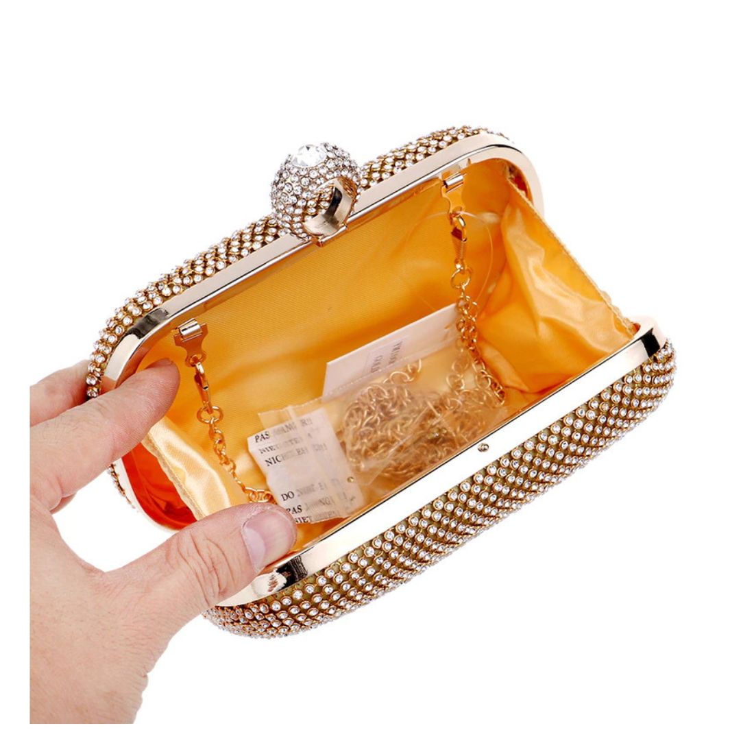 Diamond best sale studded purse