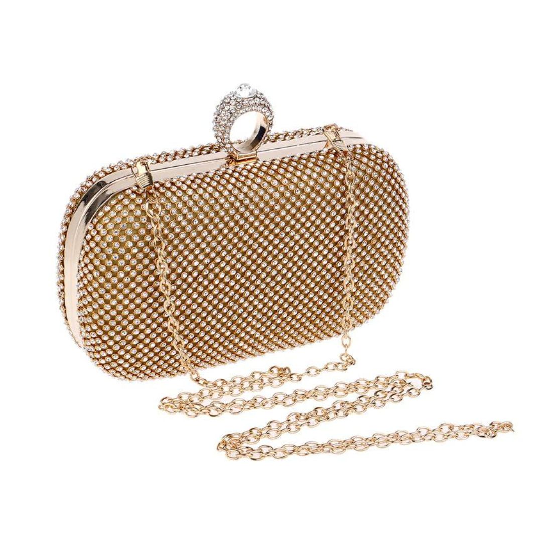 New Luxury Diamond Studded Evening Bag Ladies Party Formal Handbag -  TheCelebrityDresses