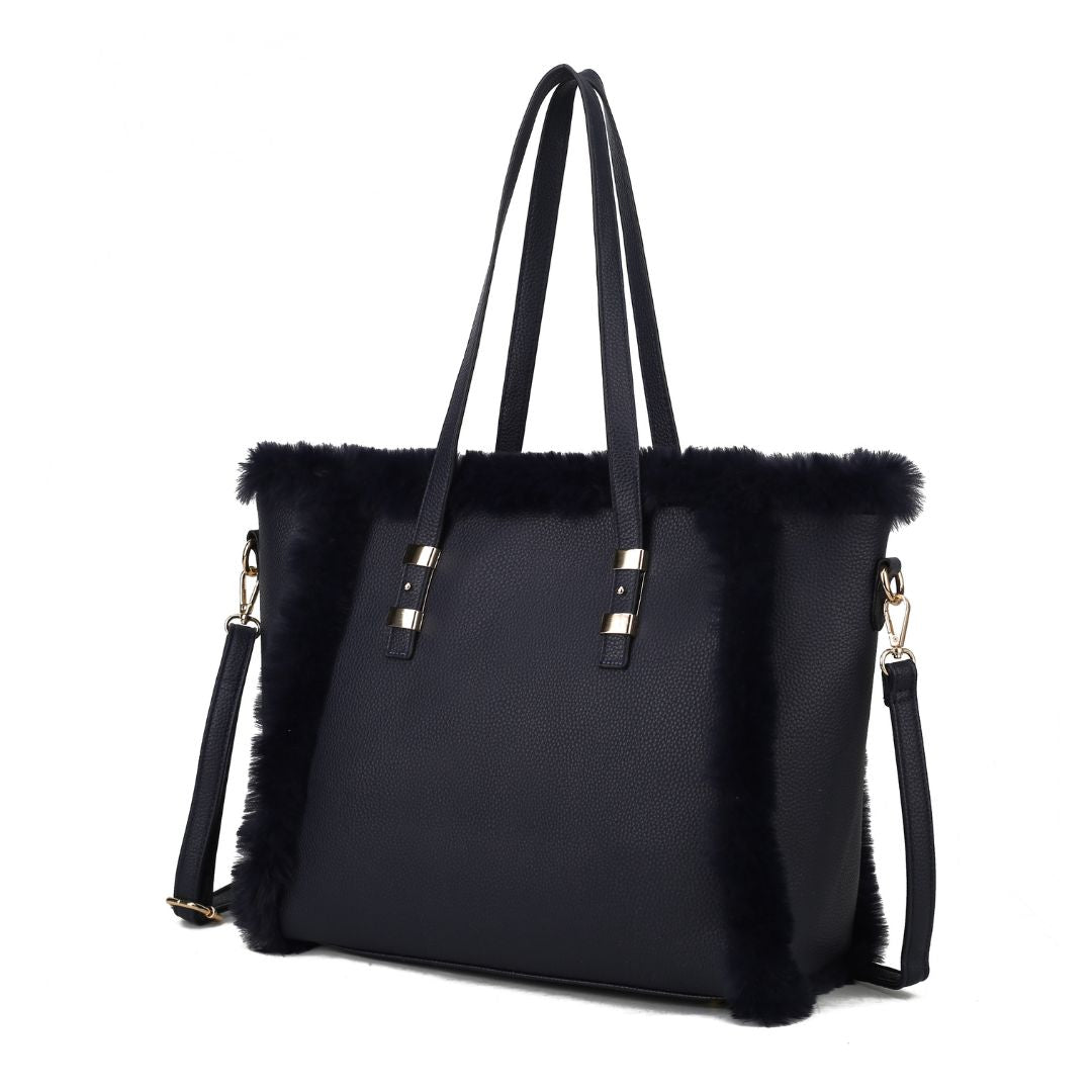 Luxurious Liza Tote Handbag black